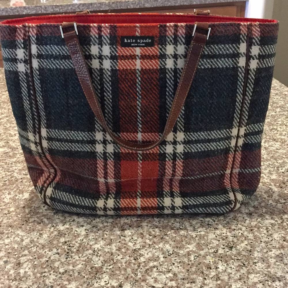 Kate Spade tweed purse